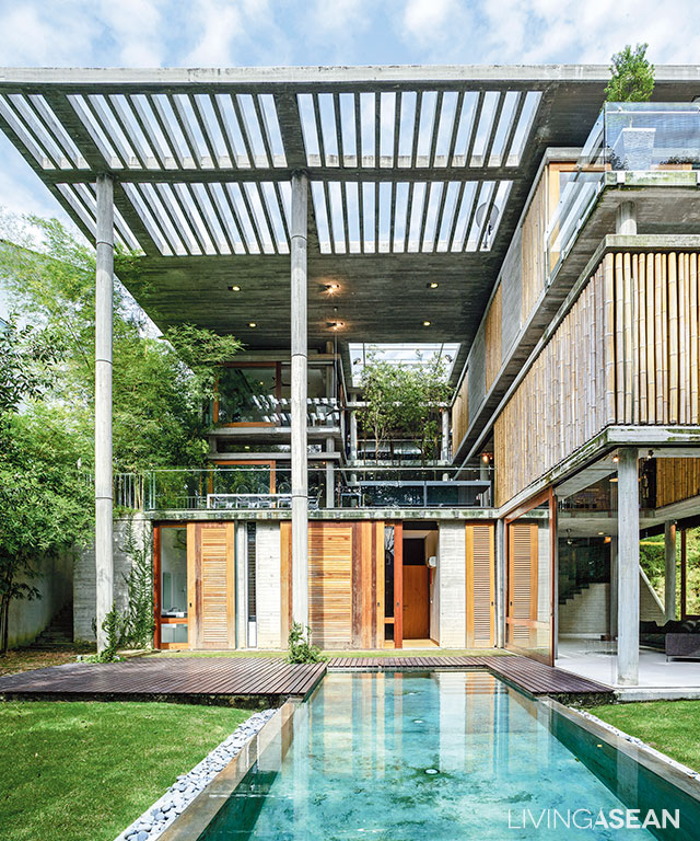 Bamboo House in Malaysia