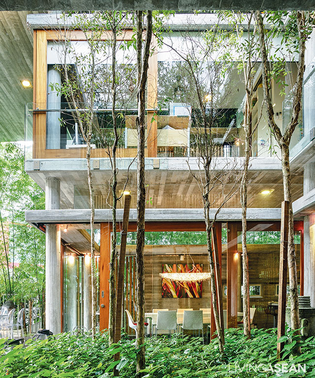 Bamboo House in Malaysia