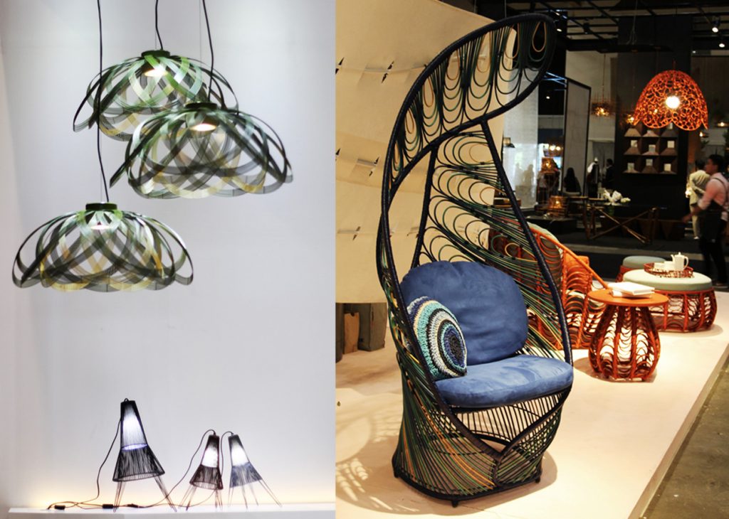A Schema lamp exhibition /A new collection by Kenneth Cobonpue 