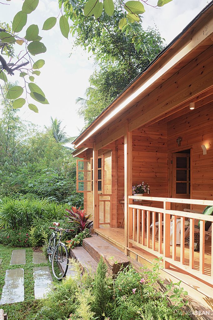 A Lovely Ready Made Wood Cabin Living Asean