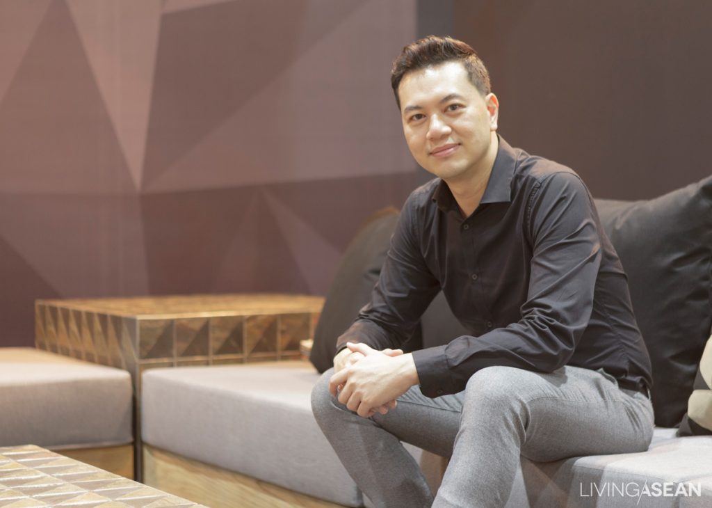 “This table is made of the material that we’ve never used before. You can expect more of new materials from Kenkoon Design in the near future,” Metchanun Suensilpong