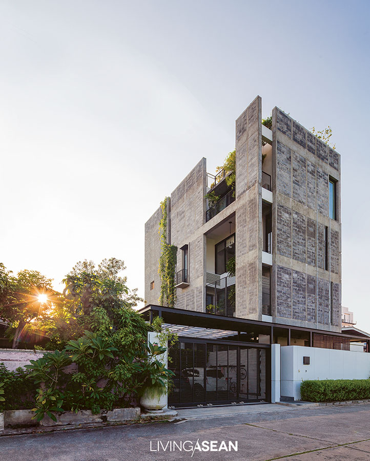 Concrete Block House