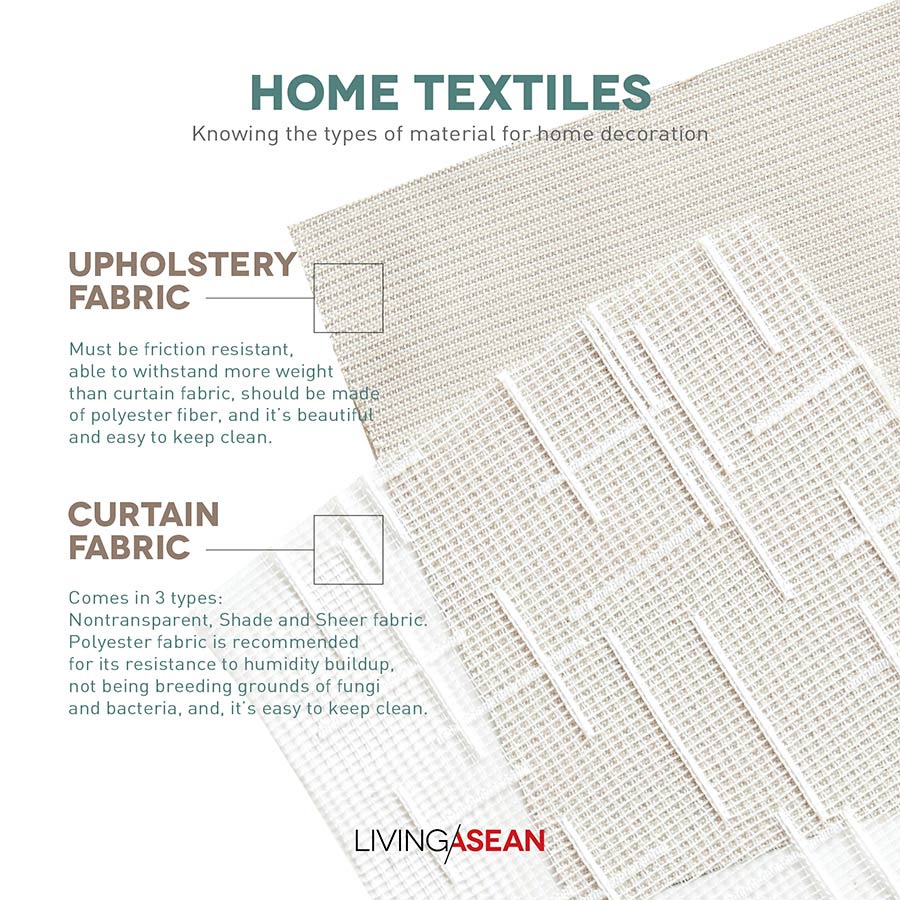 Home Textiles A Fabric Guide To Home Decoration Living Asean