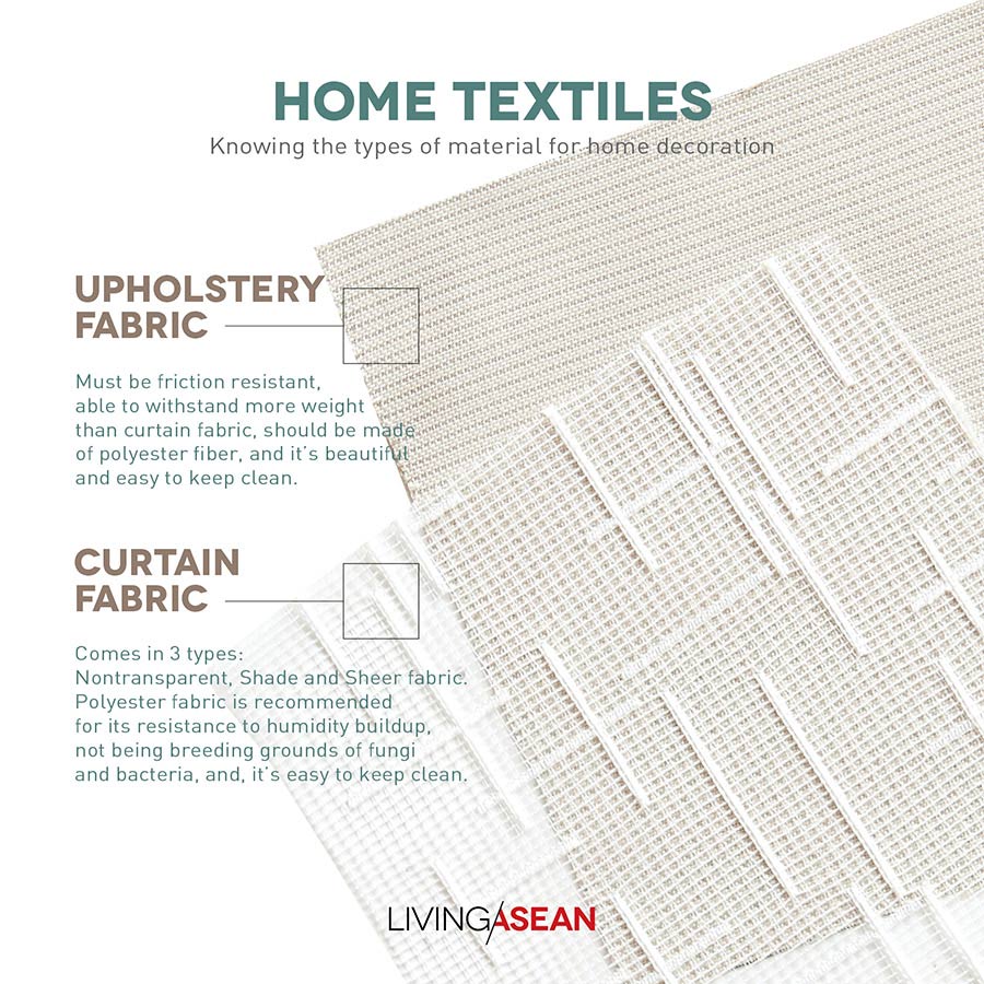 What are the most commonly used fabric types in textile