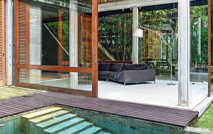 Modern Tropical Bamboo House