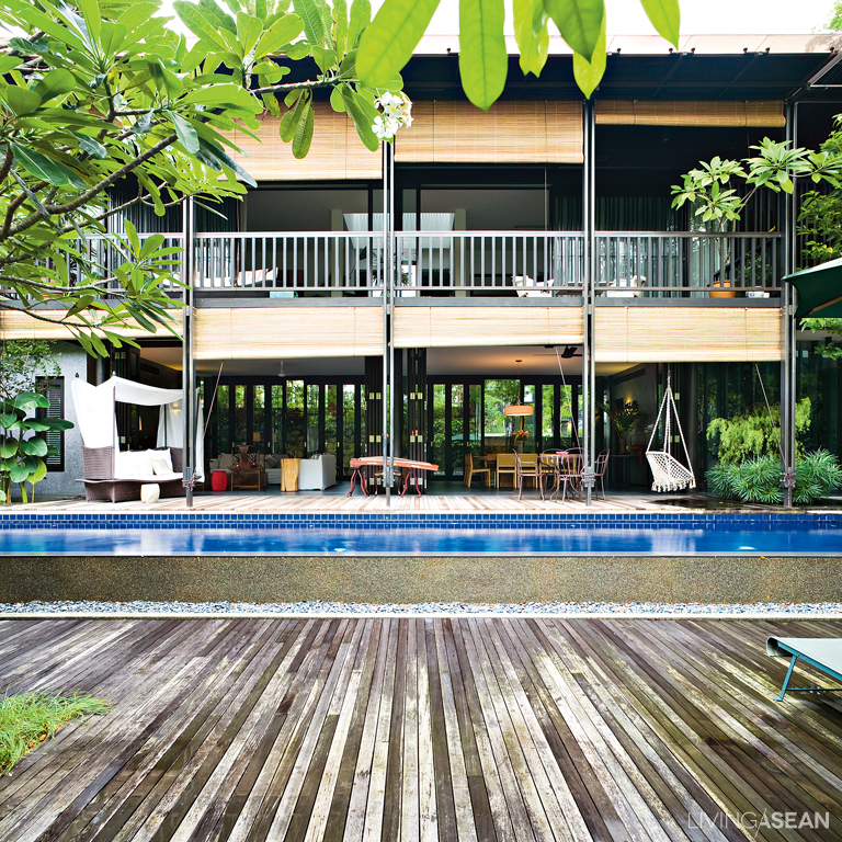 modern tropical house