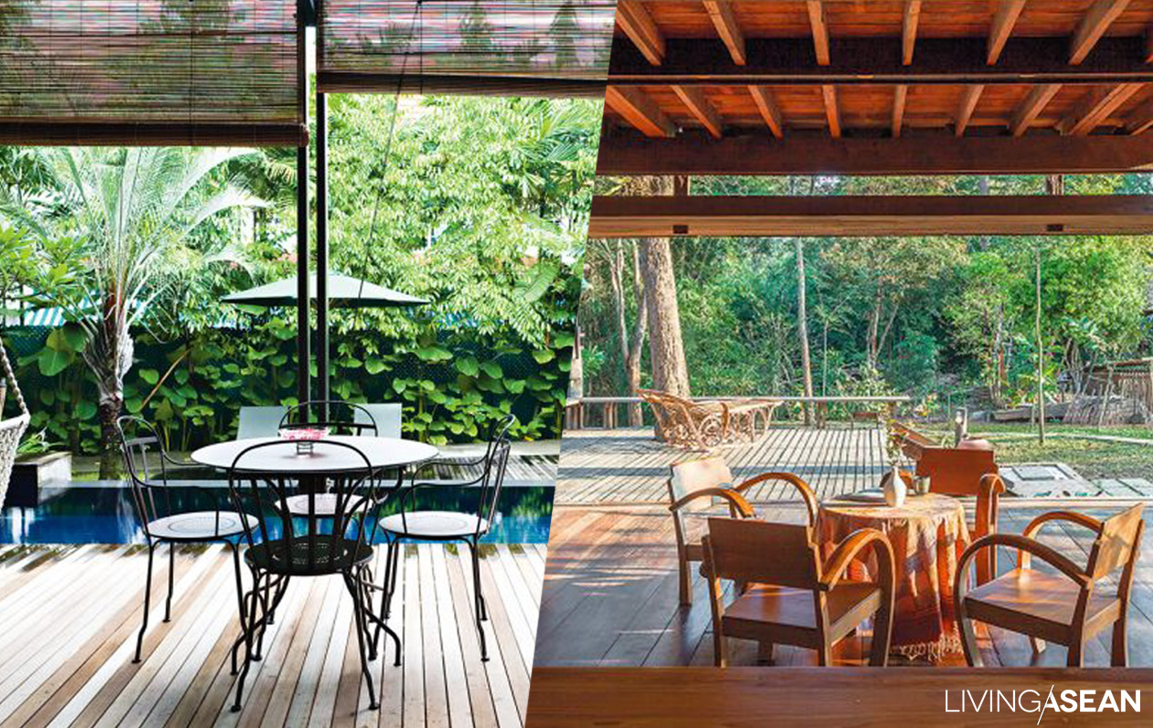 10 patio designs for tropical climates. /// living asean