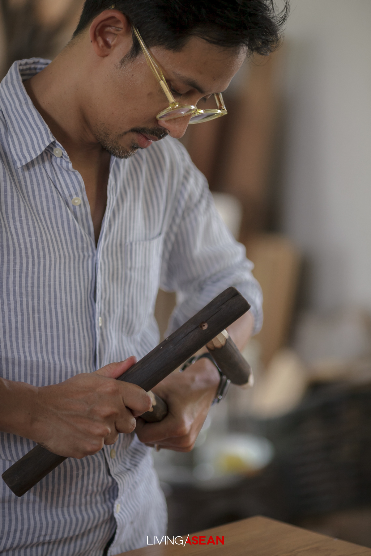 o-d-a A PASSION FOR WOODWORKING / LESSON 3 THE MAKING OF A WOODEN STOOL 