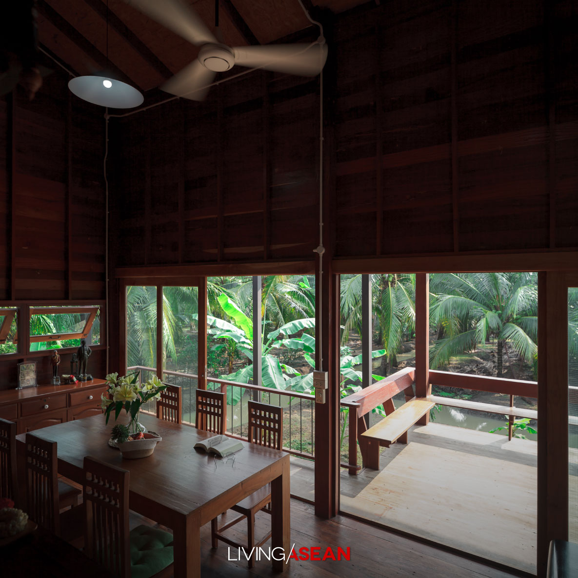 Beautiful House on Stilts in a Coconut Grove