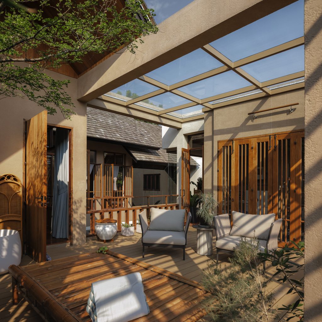 AN OLD HOUSE TURNS INTO AN AIRY TROPICAL HOME / Living Asean