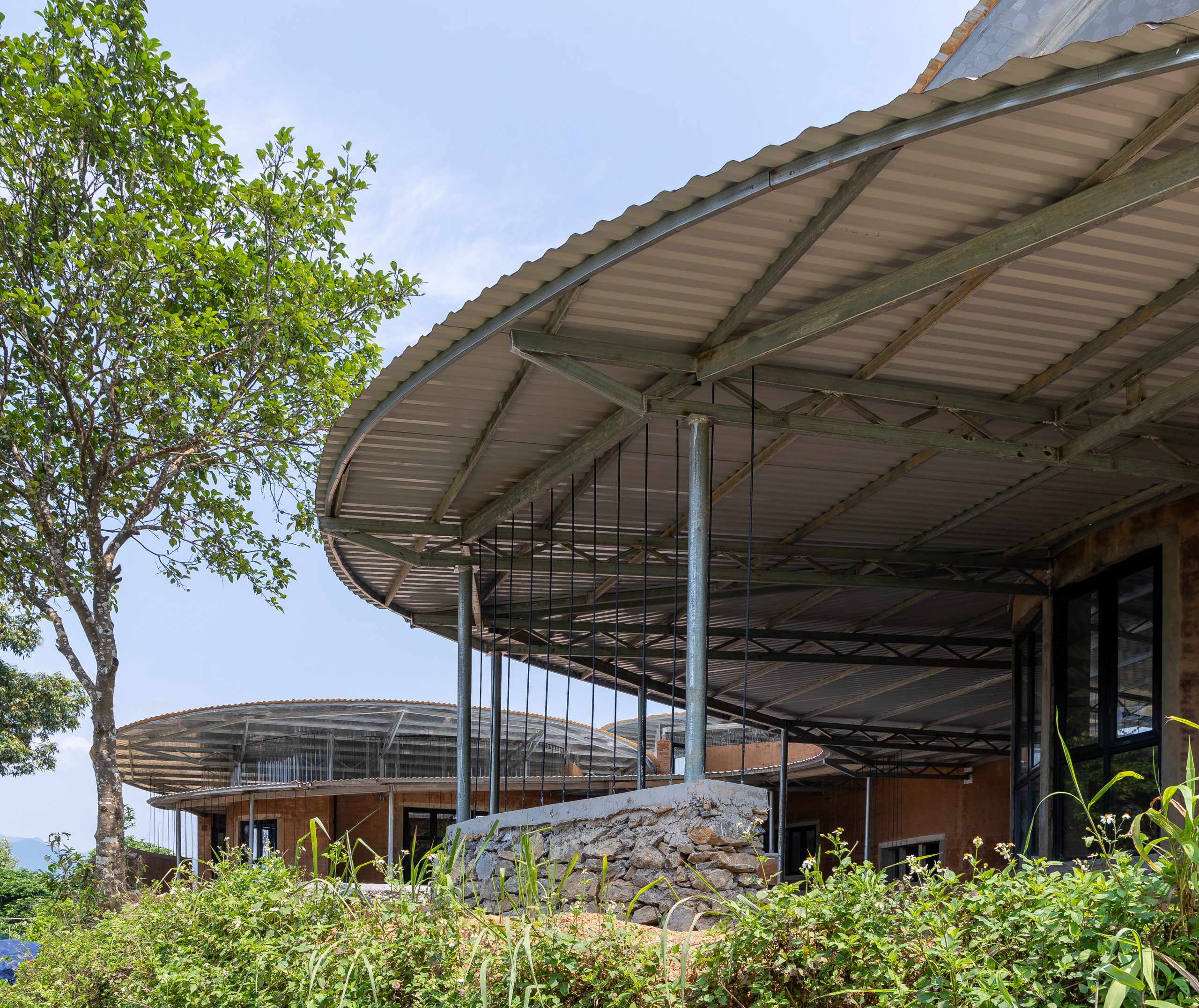 Lung Vai School Rammed Earth School 