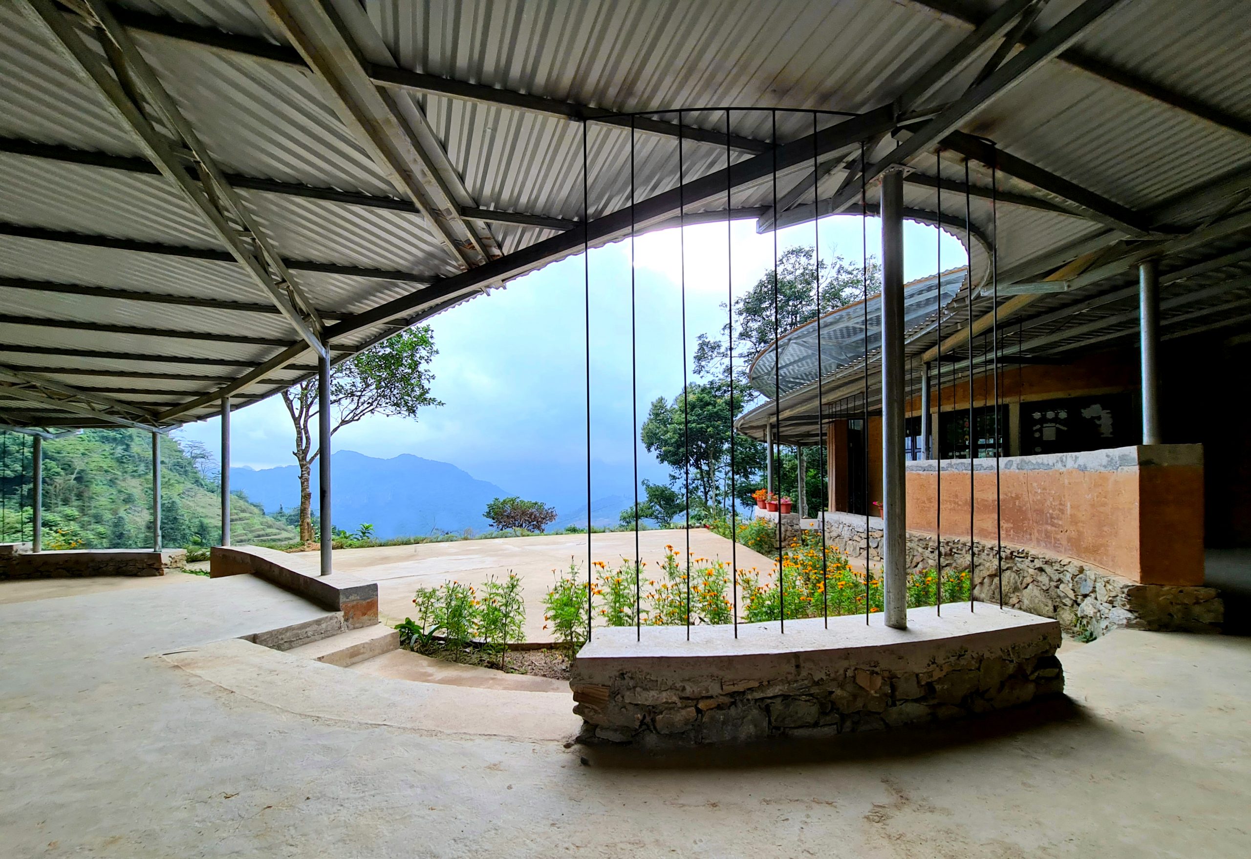 Lung Vai School Rammed Earth School 