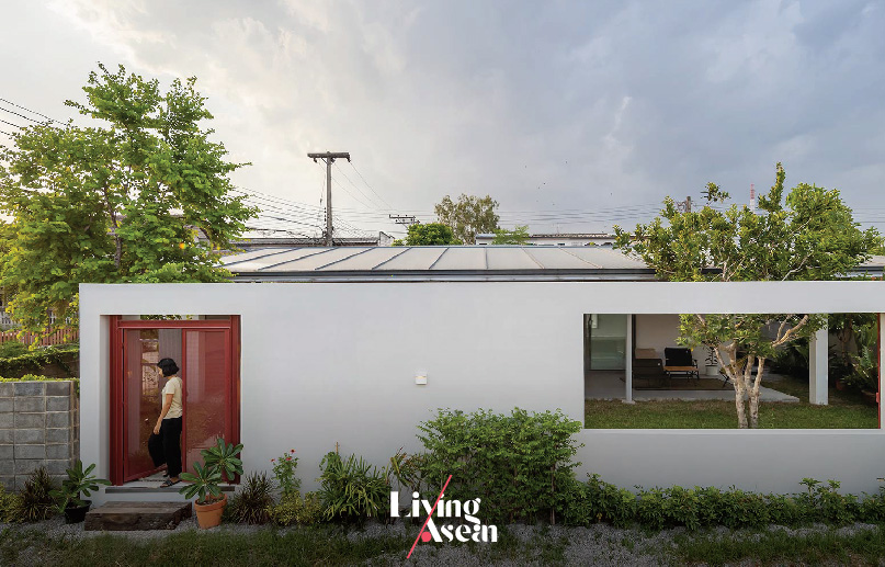 Gorgeous contemporary townhouse with tropical vibes in Vietnam by Nishizawa  Architects - PLAIN Magazine