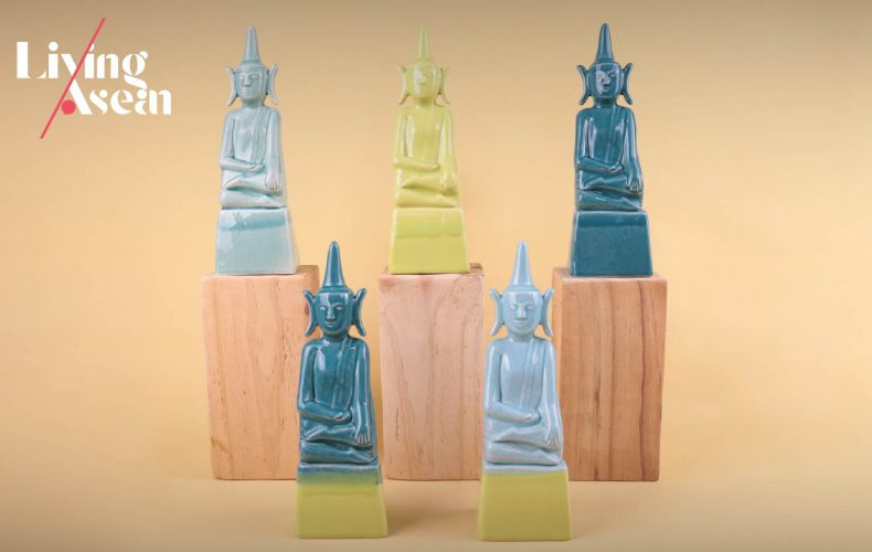 ISAN Cubism: A Revival of Isan Folk Art through Exquisitely Beautiful Ceramic Buddha Images