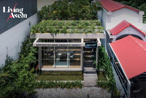 Office for Trees: Beautiful All-Glass Workspace amid Lush Green Gardens
