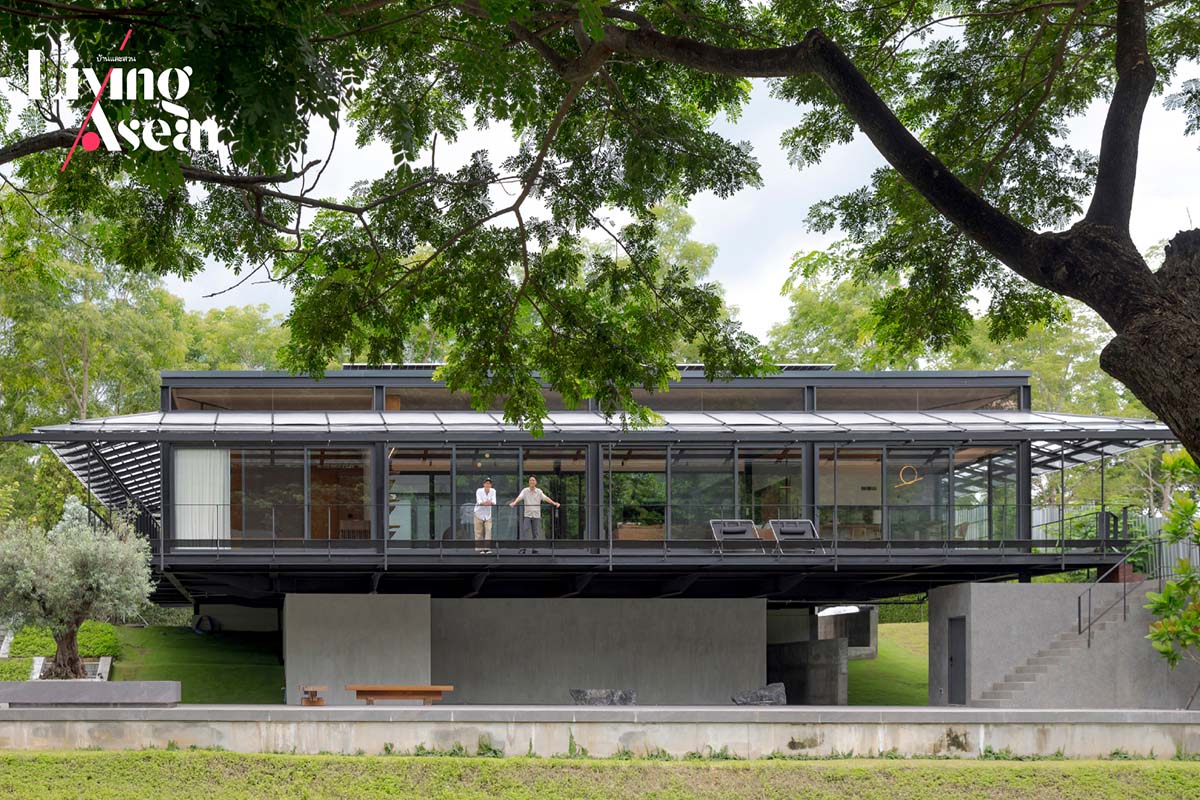 A Cozy, Eco-Friendly Steel Frame Home in Khao Yai